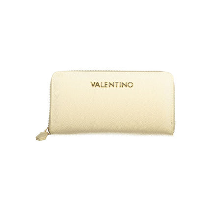 Mario Valentino Beige Polyurethane Women's Wallet