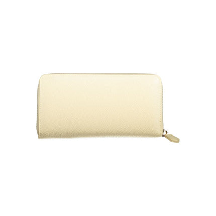 Mario Valentino Beige Polyurethane Women's Wallet