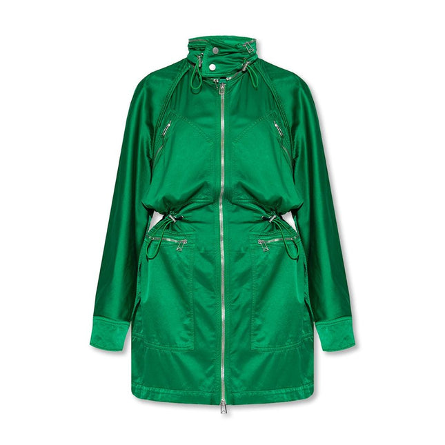 Bottega Veneta Bicolor Cotton Parka