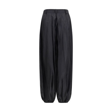 The Latest Black Polyester Casual Pants