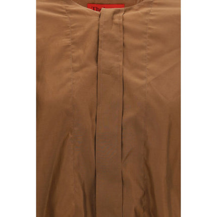 The Latest Brown Lycra Shirt