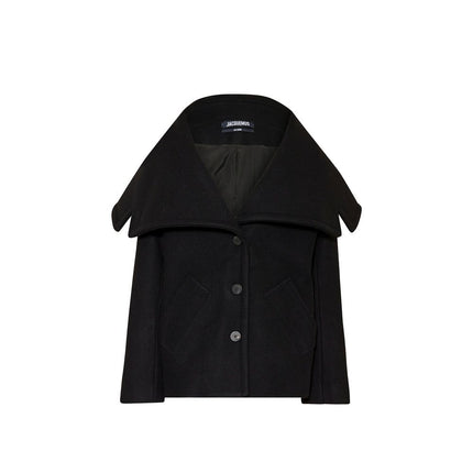 Jacquemus Black Virgin Wool Coat