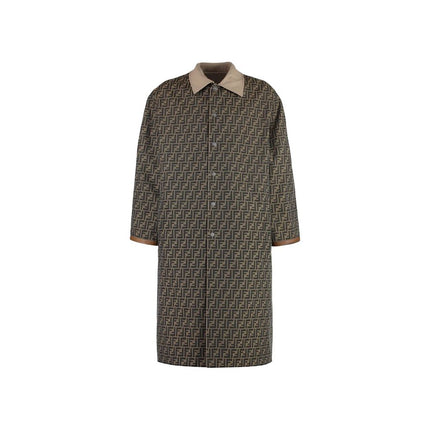 Fendi Beige Cotton Coat