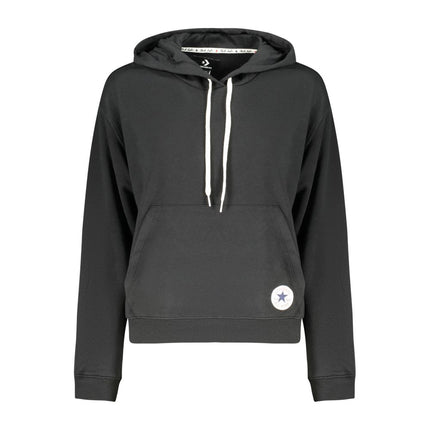Converse Black Cotton Women's Sweatshirt