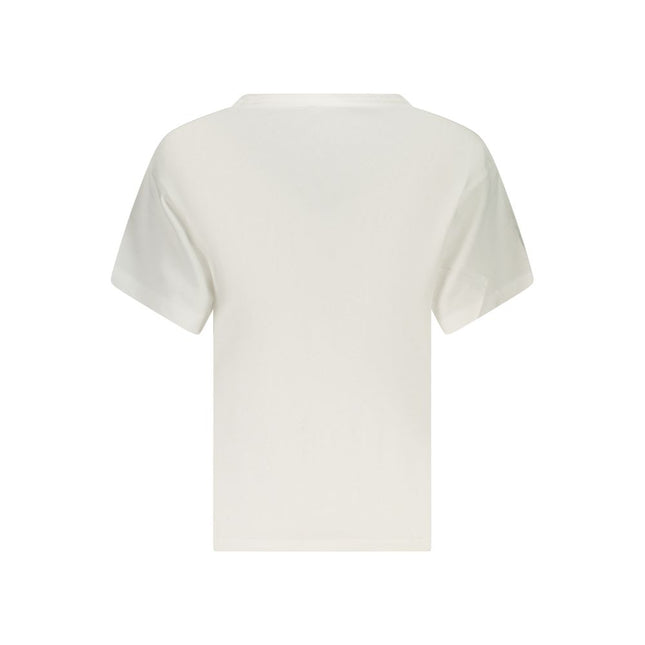 Pepe Jeans White Cotton Women T-Shirt