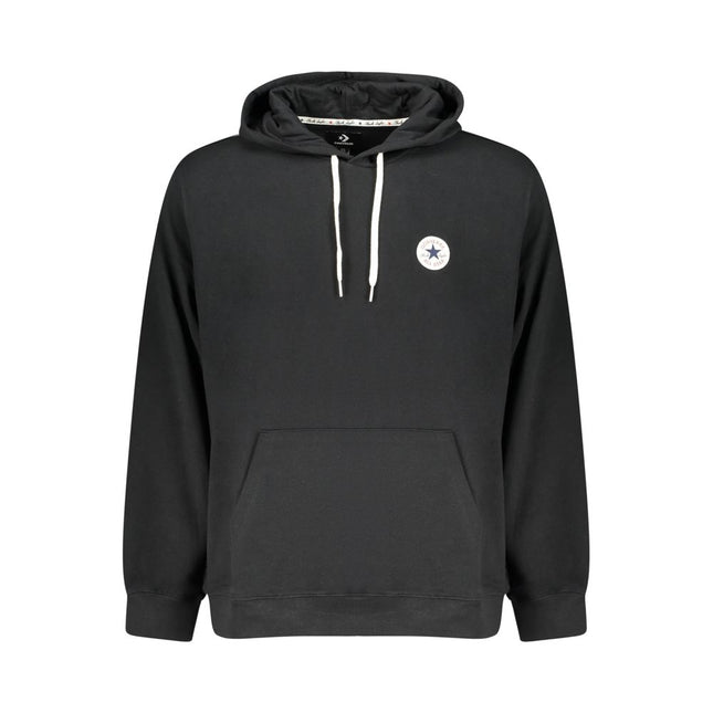 Converse Black Cotton Men's Sweatshirt