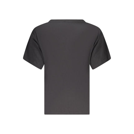 Pepe Jeans Black Cotton Women T-Shirt