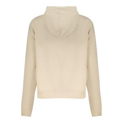 Converse Beige Cotton Women's Hoodie