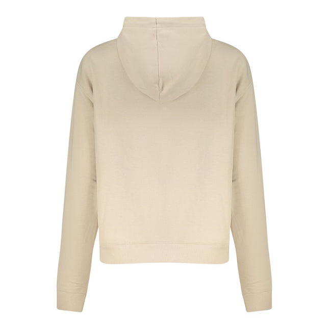 Converse Beige Cotton Women's Hoodie