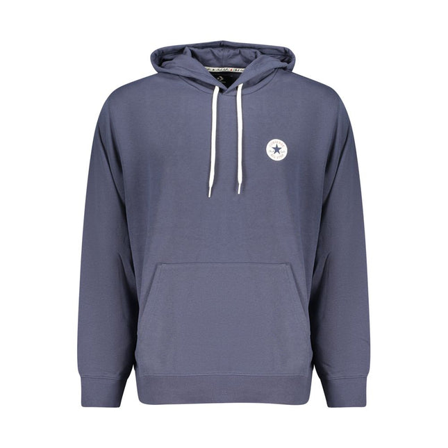Converse Blue Cotton Men's Hoodie