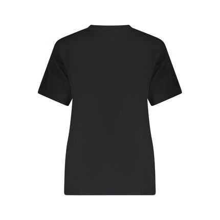 Converse Black Cotton Women's T-Shirt