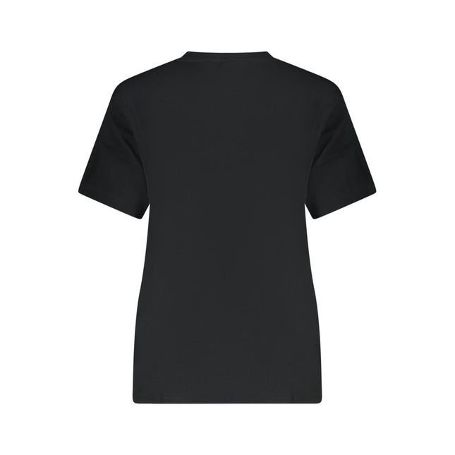 Converse Black Cotton Women's T-Shirt
