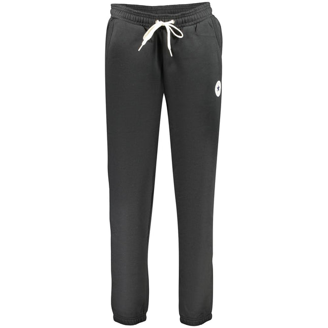 Converse Black Cotton Women's Trousers