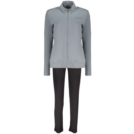 Freddy Blue Cotton Women's Sweatshirt Set