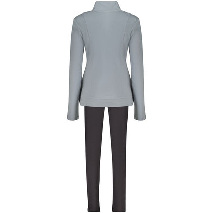 Freddy Blue Cotton Women's Sweatshirt Set