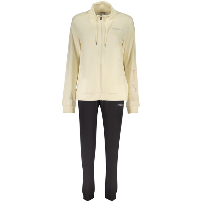 Freddy Beige Cotton Women's Sweatshirt