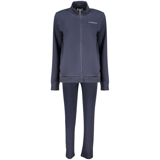 Freddy Blue Cotton Women's Sweatshirt