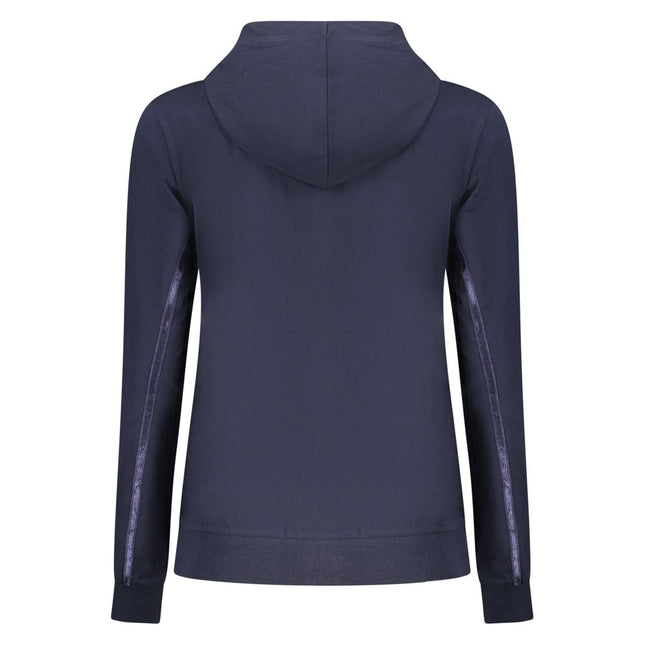 Freddy Blue Cotton Womens Hoodie