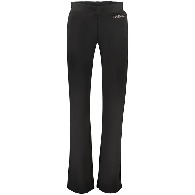 Freddy Black Cotton Women's Trouser