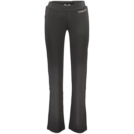 Freddy Black Cotton Women's Trousers
