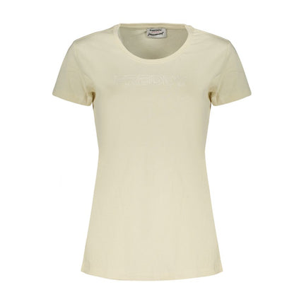 Freddy Beige Cotton Women's T-Shirt