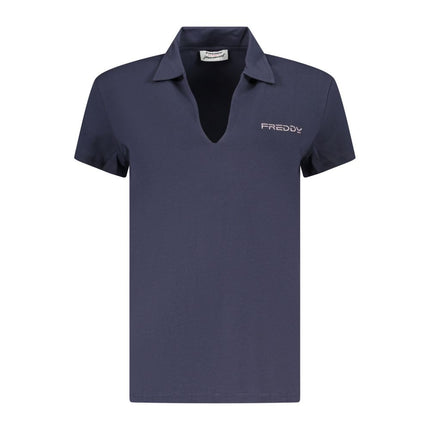 Freddy Blue Cotton Women's T-Shirt