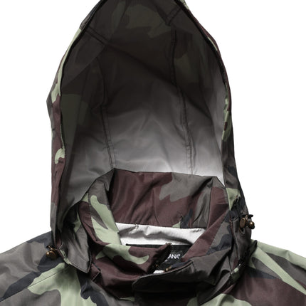 Dolce & Gabbana Multicolor Camouflage Hooded Bomber Jacket