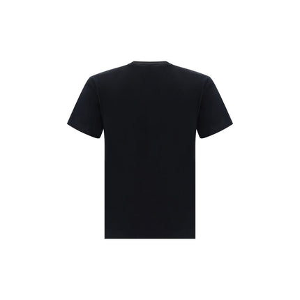 Comme Des Garçons Play Black Cotton T-Shirt