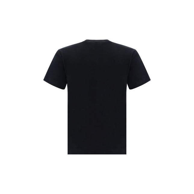 Comme Des Garçons Play Black Cotton T-Shirt