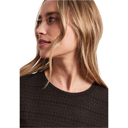 Street One Brown Cotton T-Shirt