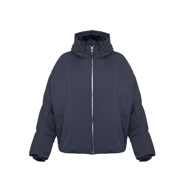 Bottega Veneta Blue Polyamide Full-Length Jacket