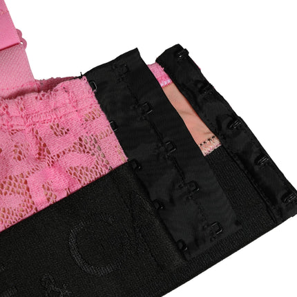 Dolce & Gabbana Pink Semi-Pad Underwire Balconette Bra Underwear
