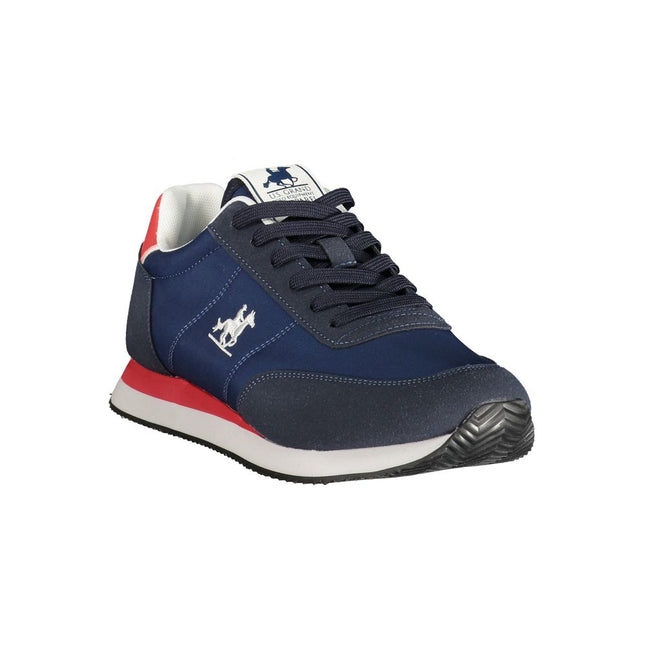 U.S. Grand Blue Polyester Men Sneaker