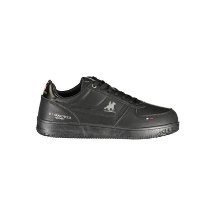 U.S. Grand Black Polyurethane Men's Sneaker