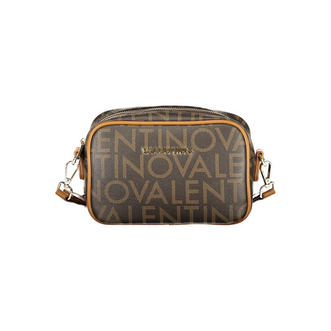 Mario Valentino Brown Polyurethane Women Bag