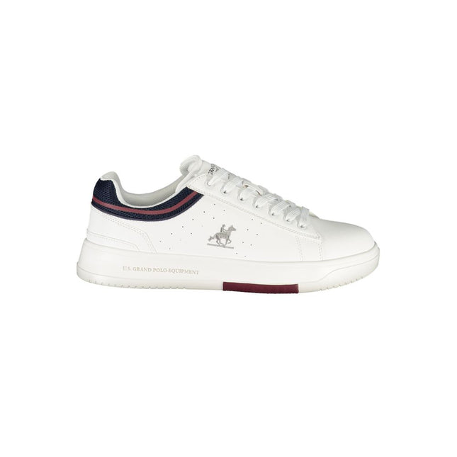 U.S. Grand Polo White Polyurethane Men's Sneaker