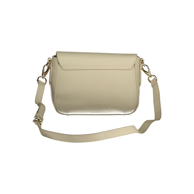 Mario Valentino Beige Polyurethane Women Bag