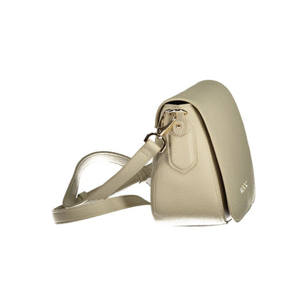 Mario Valentino Beige Polyurethane Women Bag