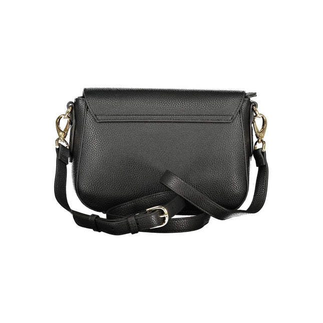 Mario Valentino Black Polyurethane Women's Bag