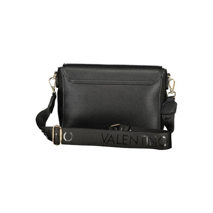 Mario Valentino Black Polyurethane Women's Bag