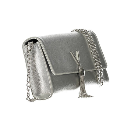 Mario Valentino Argento Polyurethane Women's Handbag