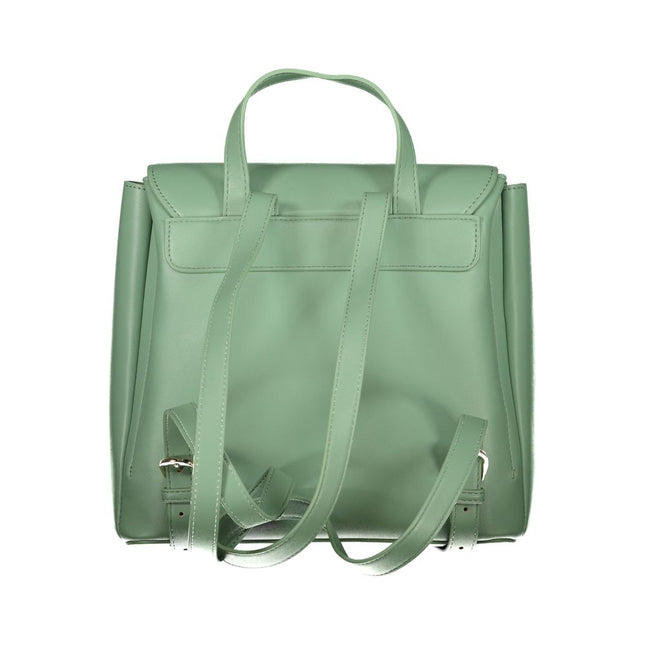 Mario Valentino Green Poliuretano Womens Backpack