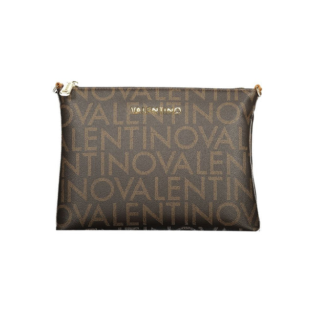 Mario Valentino Brown Polyurethane Women's Bag
