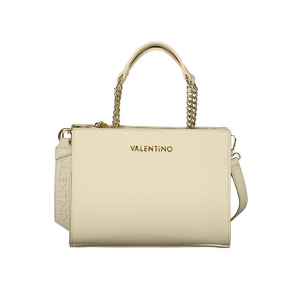 Mario Valentino Beige Polyurethane Women's Bag