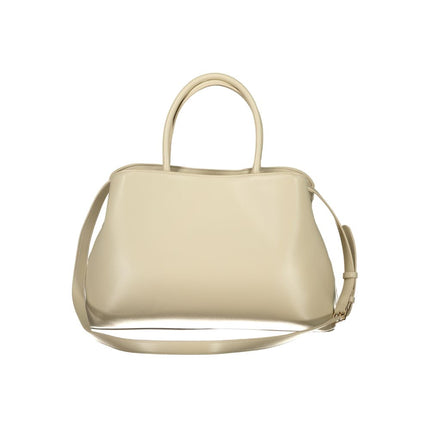 Mario Valentino Beige Polyurethane Women's Bag