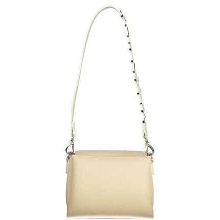 Mario Valentino Beige Polyurethane Women Bag