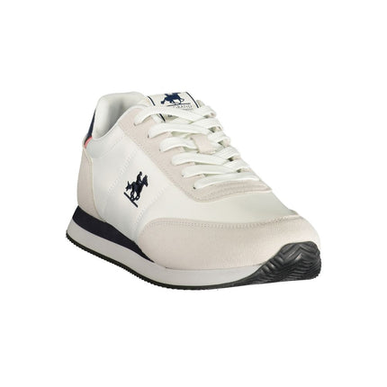 U.S. Grand White Polyester Men's Sneaker