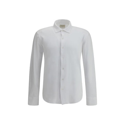 Brooksfield White Cotton Dress Shirt