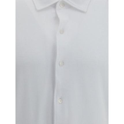Brooksfield White Cotton Dress Shirt