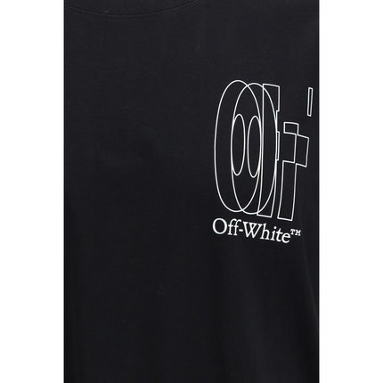 Off-White Black Cotton T-Shirt